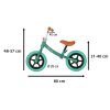 Trike Fix Balance türkizkék futóbicikli, terepkerékpár