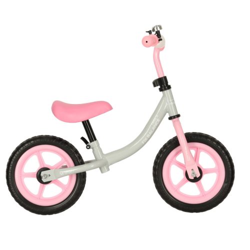 Trike Fix Balance cross-country futóbicikli, fehér és rózsaszín