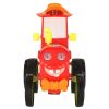 RC távirányítós traktor ugrál,  táncol - piros