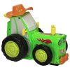 Traktor RC traktor ugrál táncol hangokkal - zöld