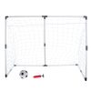 Gyermek focikapu szett 2 az 1-ben, 143x110x70 cm – labdával és pumpával
