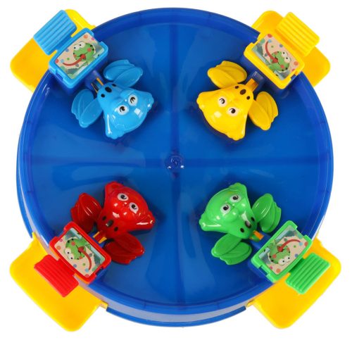 Hugó hami játék éhes békák 4 játékos