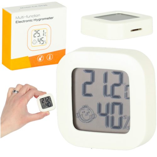 Hidrométer Szobahőmérő Páratartalom mérő LCD