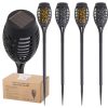 Napelemes leszúrható kerti lámpák 12LED 4 db