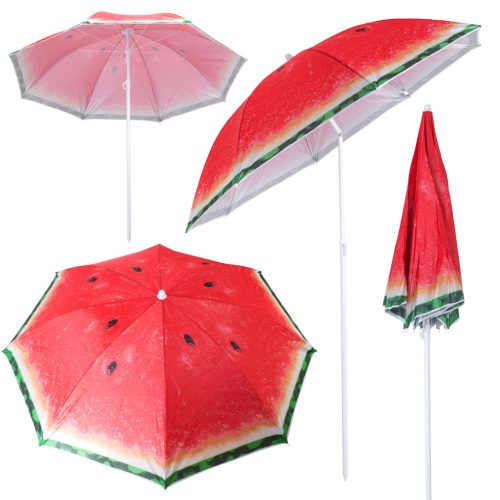Strand kerti napernyő állítható 150cm, görögdinnye minta