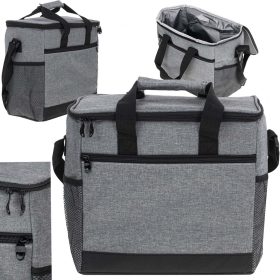 Termo válltáska strandra, piknikre 16L, szürke