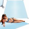 Tengerparti strand szőnyeg takaró homokmentes XXL 200x200cm
