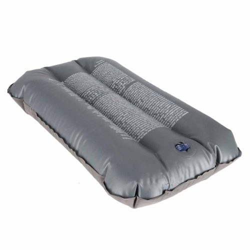 BESTWAY 67121 Utazási felfújható velúr párna szürke