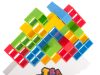 Tetris puzzle egyensúlyozó torony puzzle játék