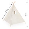 Indián ház sátor gyerekeknek Tipi Wigwam 135cm