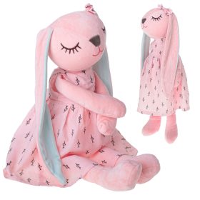 Plüss nyuszi kabala rózsaszín 52cm
