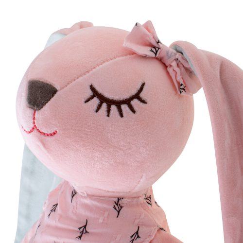 Plüss nyuszi kabala rózsaszín 52cm
