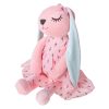 Plüss nyuszi kabala rózsaszín 52cm