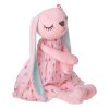 Plüss nyuszi kabala rózsaszín 52cm