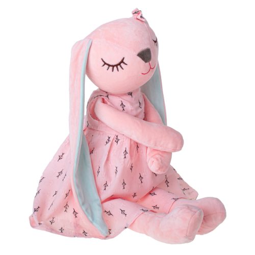Plüss nyuszi kabala rózsaszín 52cm