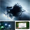 LED lámpák fénylánc 10m 100LED hideg fehér