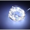 LED dekoratív drót lámpák 10m 100LED hideg fehér