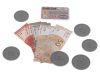 Pénztárgép bevásárló kosár terminál, Játékpénzzel, termékekkel 