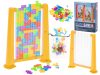 Asztali tetris játék dobókockával, alakzatokkal