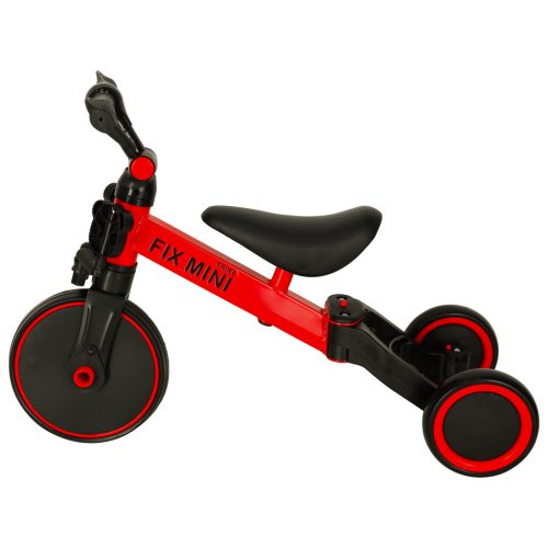 Trike Fix Mini terepjáró tricikli 3 az 1 ben, pedálokkal piros