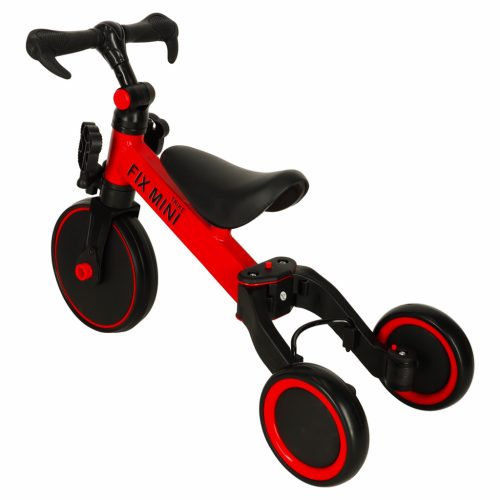 Trike Fix Mini terepjáró tricikli 3 az 1 ben, pedálokkal piros