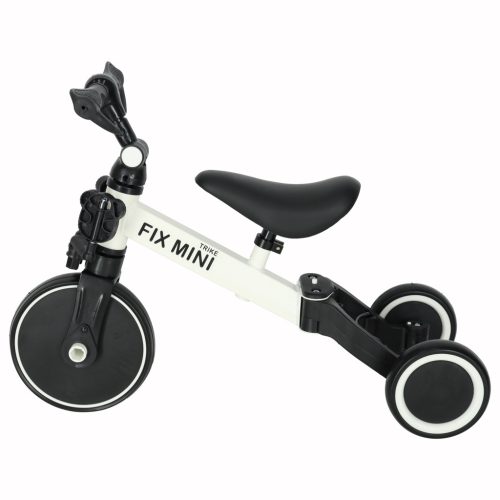 Trike Fix Mini terepjáró tricikli 3 az 1-ben pedálokkal, fehér színben