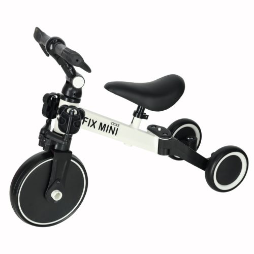Trike Fix Mini terepjáró tricikli 3 az 1-ben pedálokkal, fehér színben