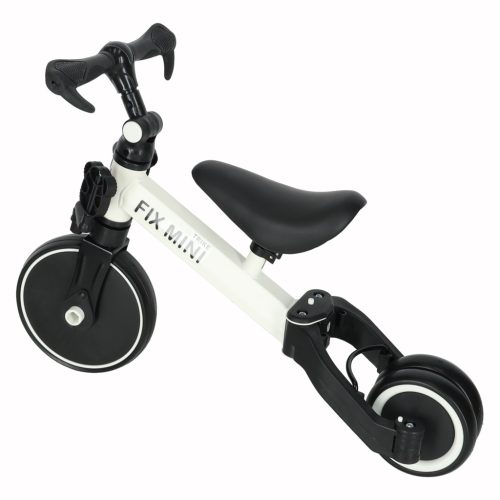 Trike Fix Mini terepjáró tricikli 3 az 1-ben pedálokkal, fehér színben