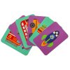 Mágneses autós puzzle kirakó készségfejlesztő játék