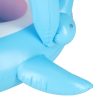 2in1 Shark felfújható csónak matrac gyerekeknek árnyékolóval