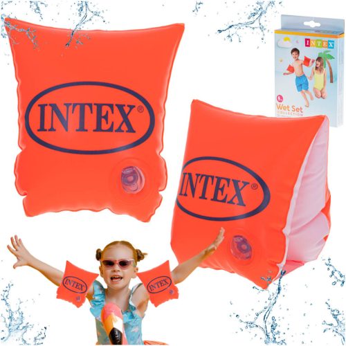 Pillangó felfújható úszó ujjak narancssárga INTEX