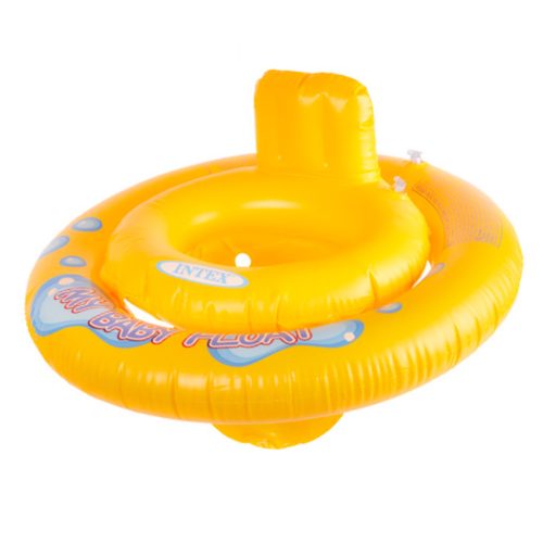 Intex Felfújható baba úszógumi üléssel, két körös, 67cm