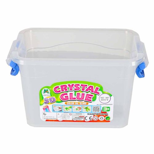 3D Varázs Zselé Kreatív Készlet - 26 db-os Crystal Glue szett
