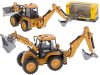 Rakodó buldózer kanállal Die-Cast fém modell H-toys 1:50