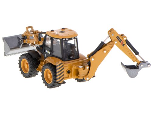 Rakodó buldózer kanállal Die-Cast fém modell H-toys 1:50