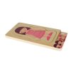 Fa montessori puzzle testrészek, lány