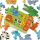 Puzzle konzerv szafari állatok 25 db
