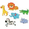 Puzzle konzerv szafari állatok 25 db