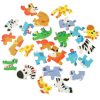 Puzzle konzerv szafari állatok 25 db