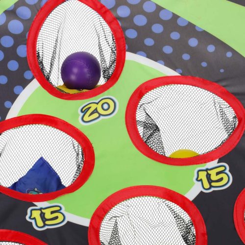 Bag Toss célba dobó ügyességi játék kiegészítőkkel, labdákkal