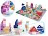 Oktatási fa város puzzle blokkok 100 db
