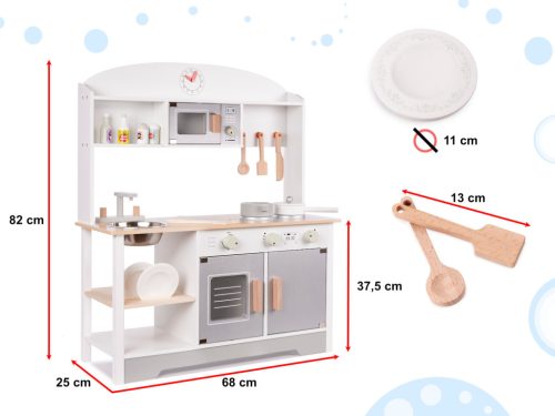 Gyermek fakonyha MDF MODERN CLASSIC+ kiegészítők