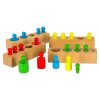 Montessori fahengeres súlyok színes