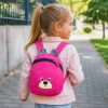 Gyermek óvodai hátizsák mackó rózsaszínű