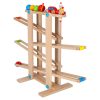 Fából készült montessori labdapálya XXL