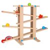 Fából készült montessori labdapálya XXL