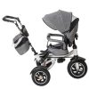 Trike Fix V3 háromkerekű tricikli, tolókarral szürke