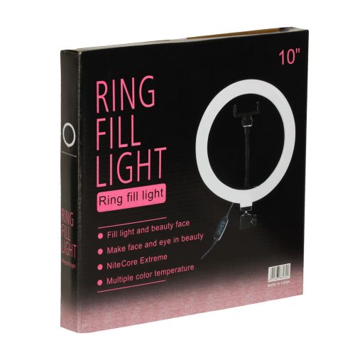 Kör alakú 60W RING LED-es 60W-os szelfi sminklámpa