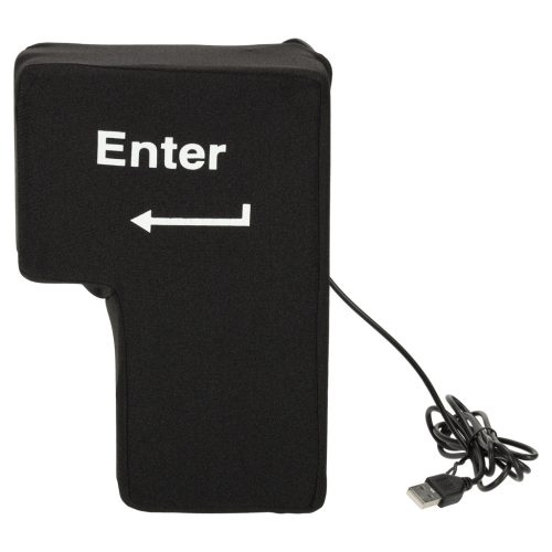 ENTER billentyű nagyméretű anti-stressz USB párna