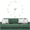 Falióra nagy 80-120cm ezüst 12 számjegyű falióra
